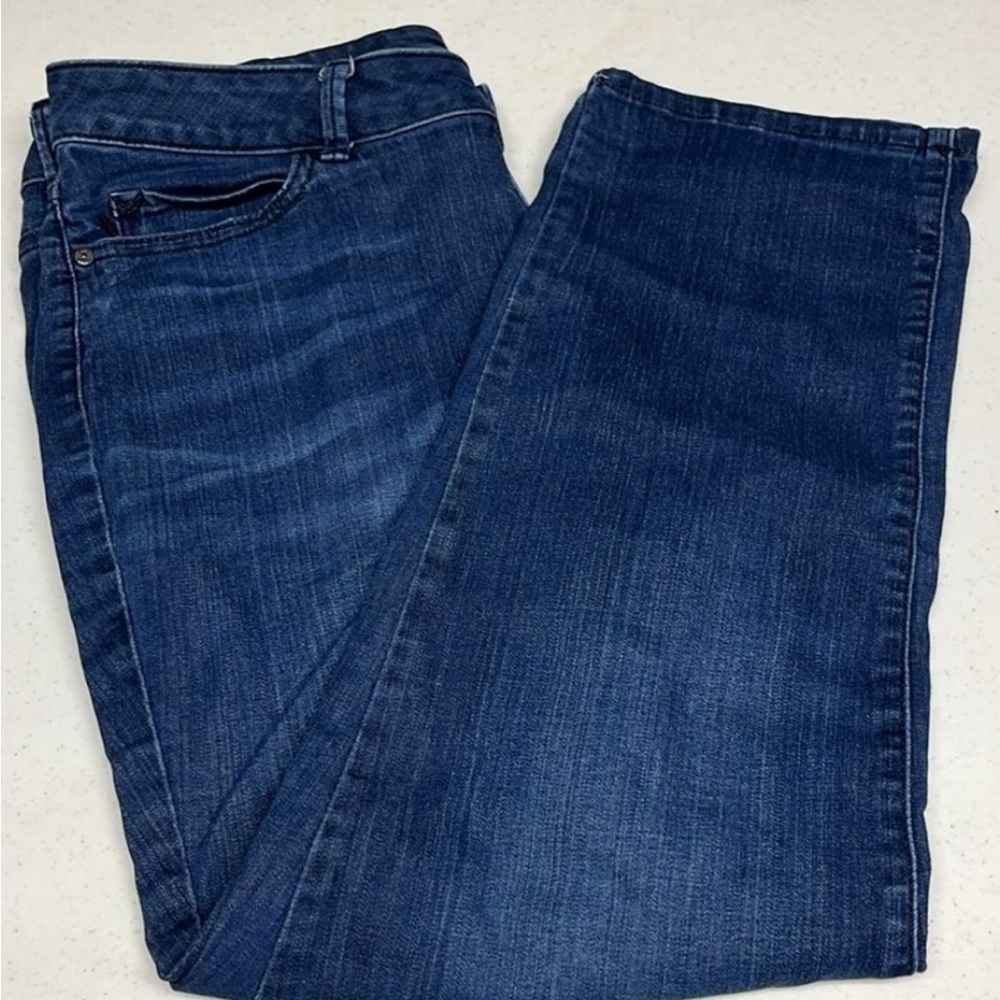 Lee Modern Series Curvy Fit Bootcut Jeans Dark Wash Stretch